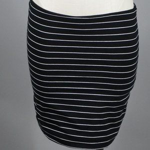 H&M Basic Mini Skirt Stripes